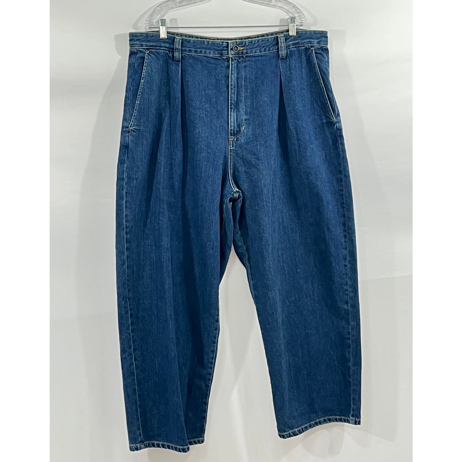 Ozma Sz 1x Blue Denim Field Pant Jeans Cotton Tencel — image 2 of 8
